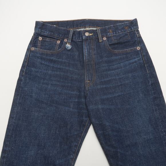 R13 Boyfriend Jeans Size 27 Baggy Oversized Dark Wash Blue - Picture 1 of 12